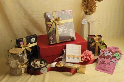 Scarlet Splendor Birthday Gift Box